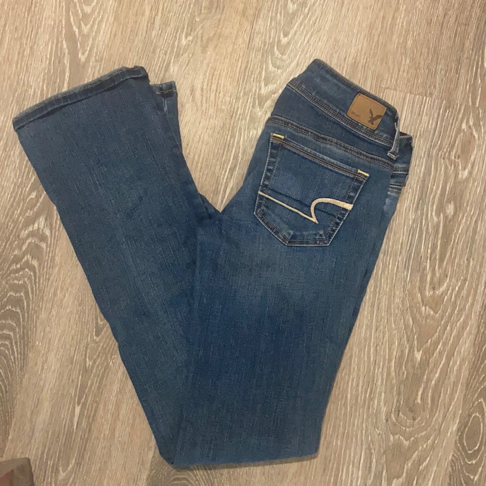 American eagle kick boot size 4 jeans
